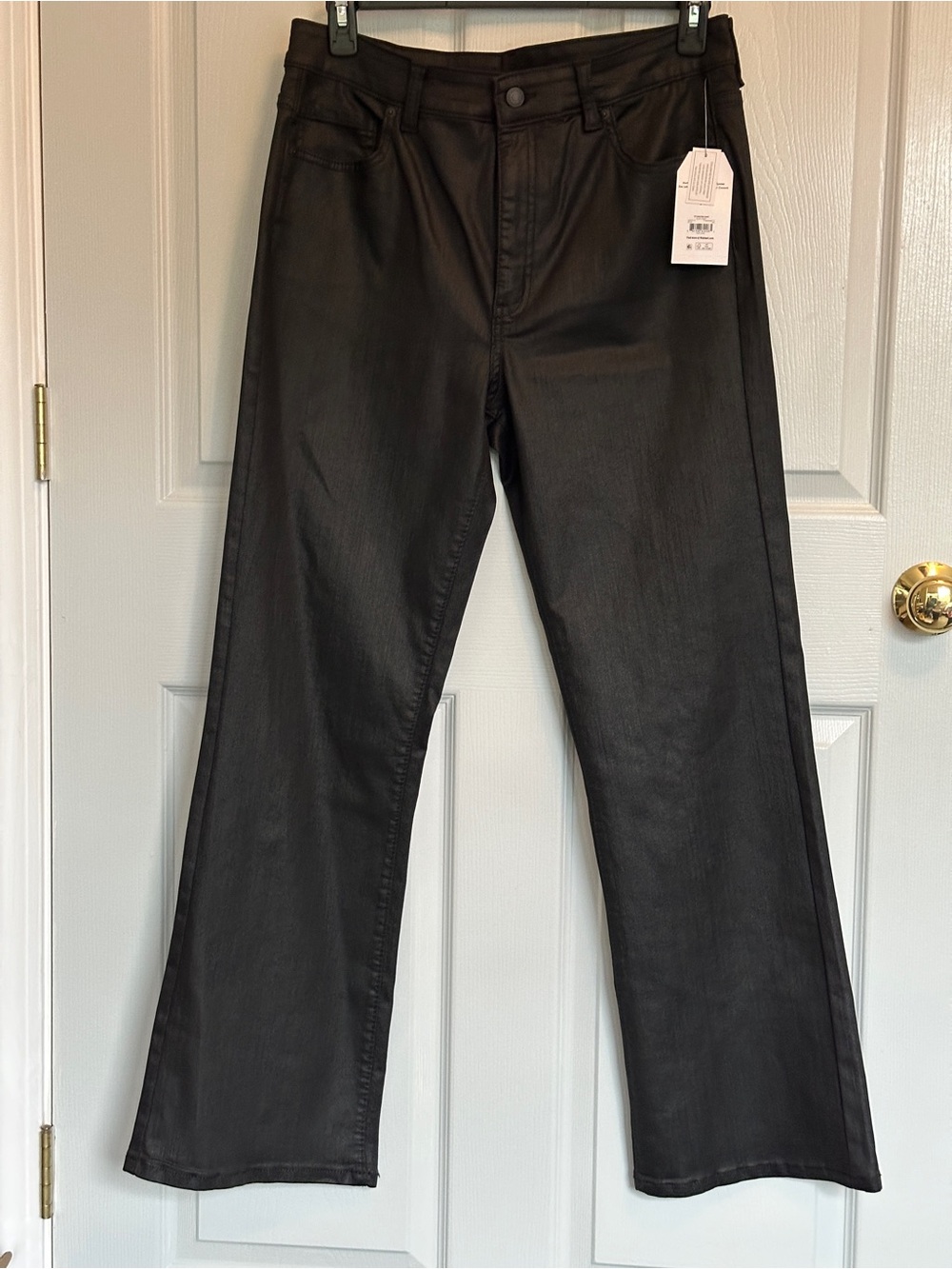 Time and Tru Black Wide Leg Jeans